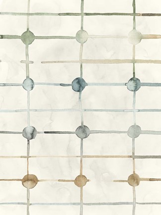 Framed Simple Connections I Print