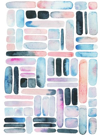 Framed Prisma Puzzle II Print