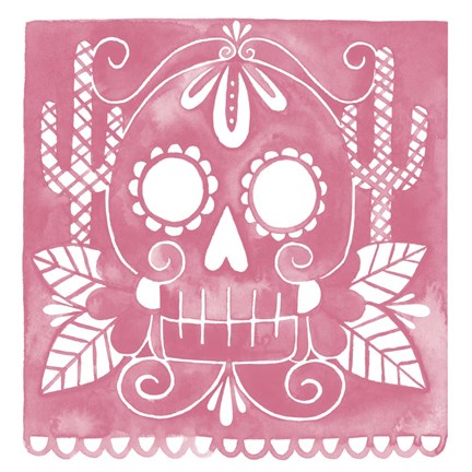 Framed Dia de Fiesta IV Print