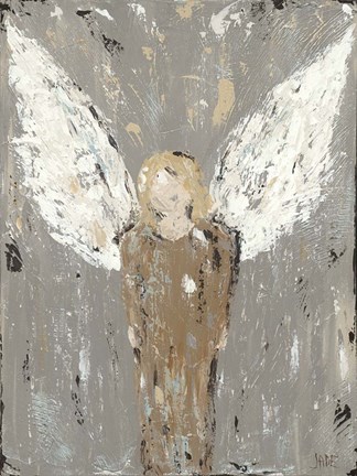 Framed Angel Guardian Print