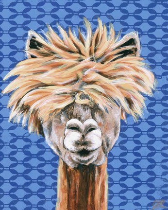 Framed Animal Patterns IV Print