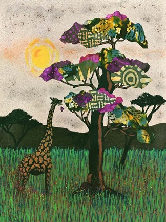 Framed Planes of Africa II Print