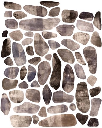 Framed Stepping Stones I Print