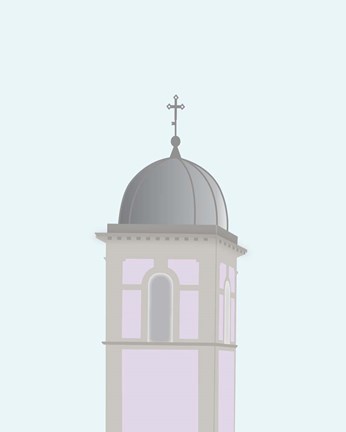 Framed Travel Europe--Pedona Print