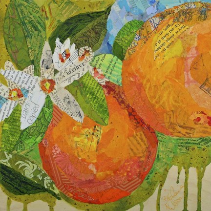 Framed Florida Oranges Print