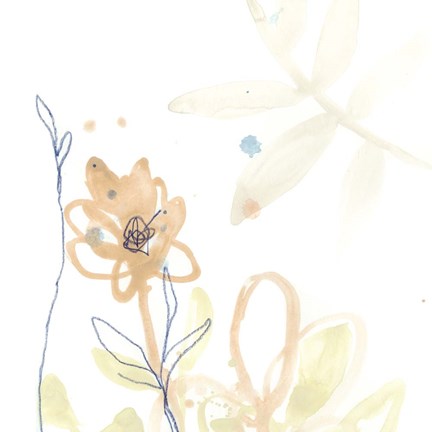 Framed Botany Gesture VI Print