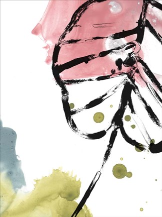 Framed Tropical Moderne III Print