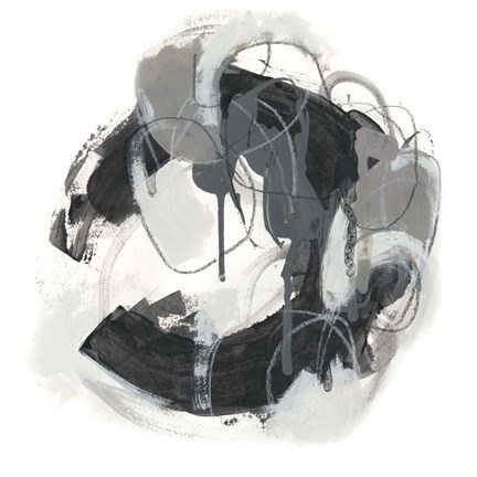 Framed Obsidian Arc I Print