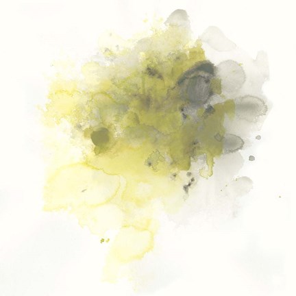 Framed Citron Cloud IV Print