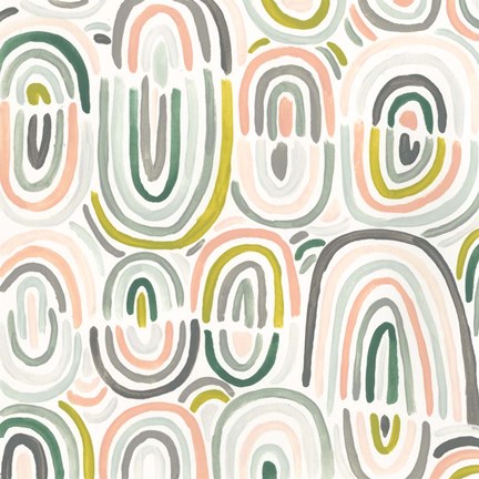 Framed Tropic Tribal II Print