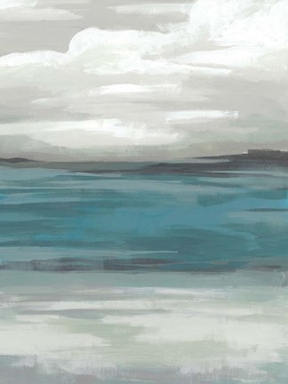 Framed Storm Front I Print