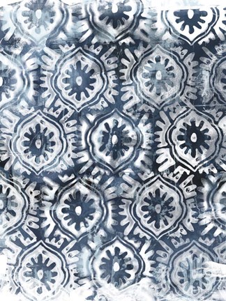 Framed Indigo Extraction I Print