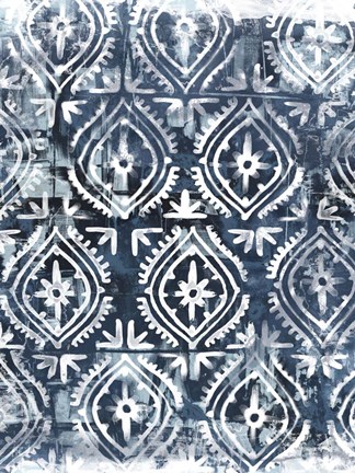 Framed Indigo Extraction IV Print