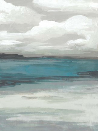 Framed Storm Front II Print