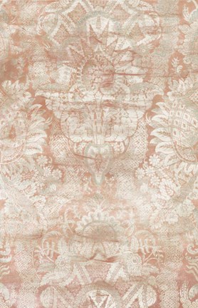 Framed Garnet Weft III Print