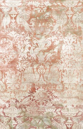 Framed Garnet Weft IV Print