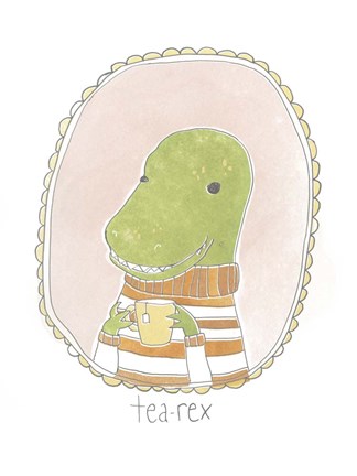 Framed Caffeinated Cutie IV Print