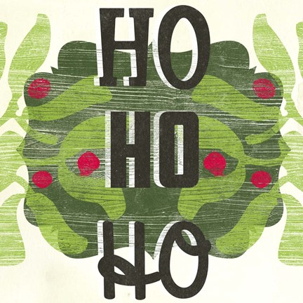 Framed Let's Get Jolly II Print