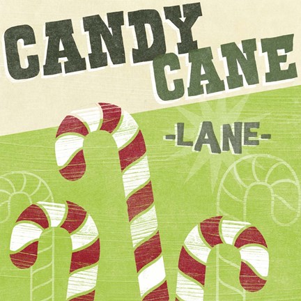 Framed Let's Get Jolly V Print