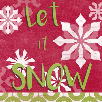 Framed Let's Get Jolly VI Print