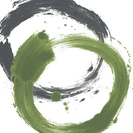 Framed Circular Reaction I Print