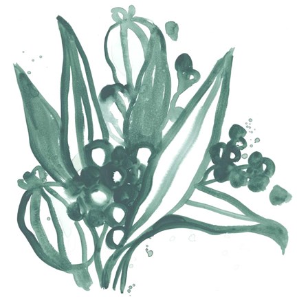 Framed Boho Tropicals I Print