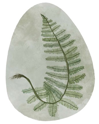 Framed Icy Forest II Print