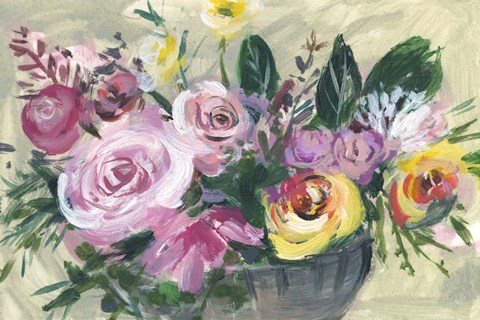 Framed Fleur de Matin I Print