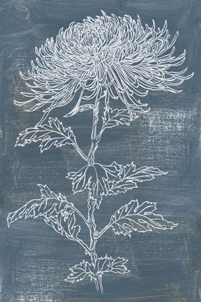 Framed Indigo Dance II Print