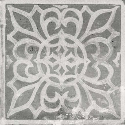 Framed Antique Garden Gate I Print