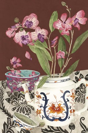 Framed Elegant Arrangement II Print