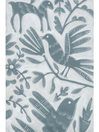 Framed Animal Fair II Print