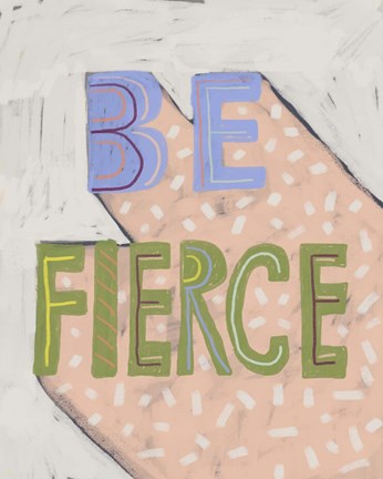 Framed Her Voice III Print