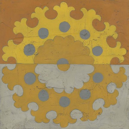 Framed Suzani Shift I Print