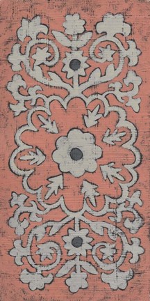 Framed Stitch Work II Print