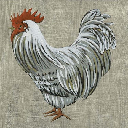 Framed Roost II Print