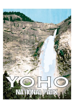 Framed Yoho National Park Print