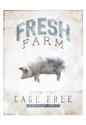 Framed Fresh Farm Print