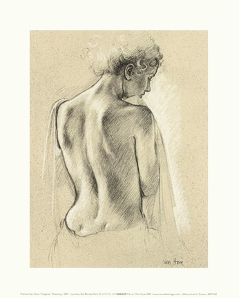 Framed Dreaming Print