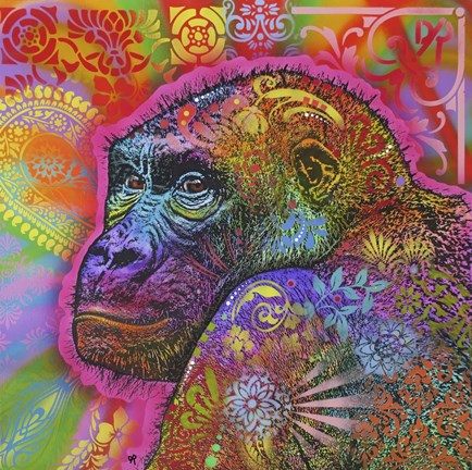 Framed Gorilla Print