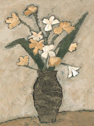 Framed Flowers From B I Print