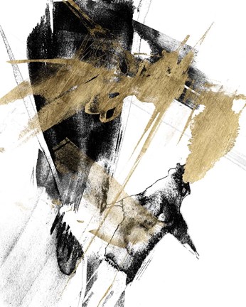 Framed Glam &amp; Black I Print