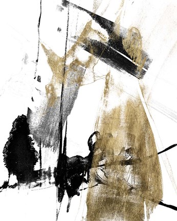 Framed Glam &amp; Black II Print