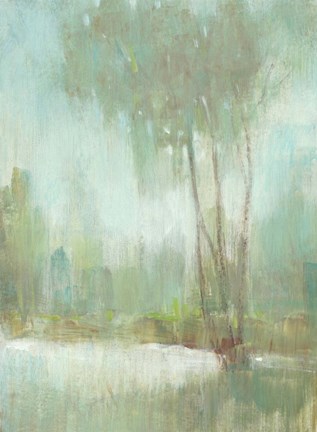 Framed Mist in the Glen II Print