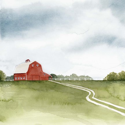 Framed Kentucky Sky I Print