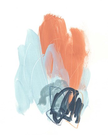 Framed Blaze I Print