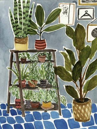 Framed Way to the Jungle IV Print