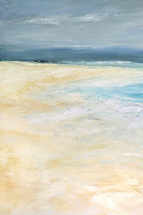 Framed Storm at Sea I Print