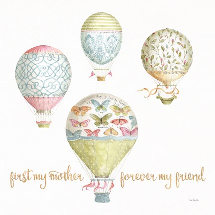 Framed Beautiful Romance XXI Mother Print