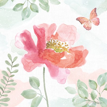 Framed Watercolorful II Print